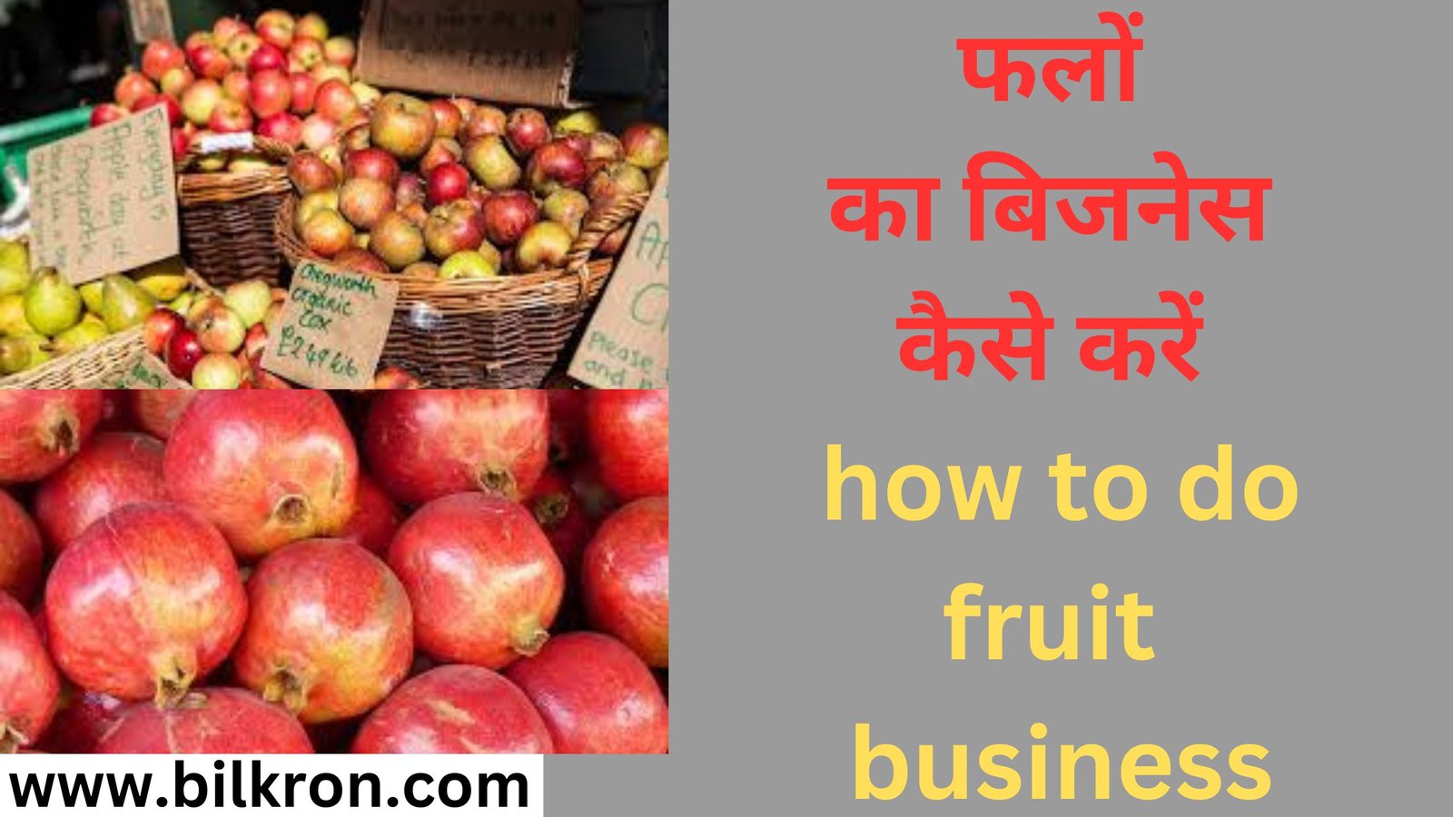 फलों का बिजनेस कैसे करें how to do fruit business